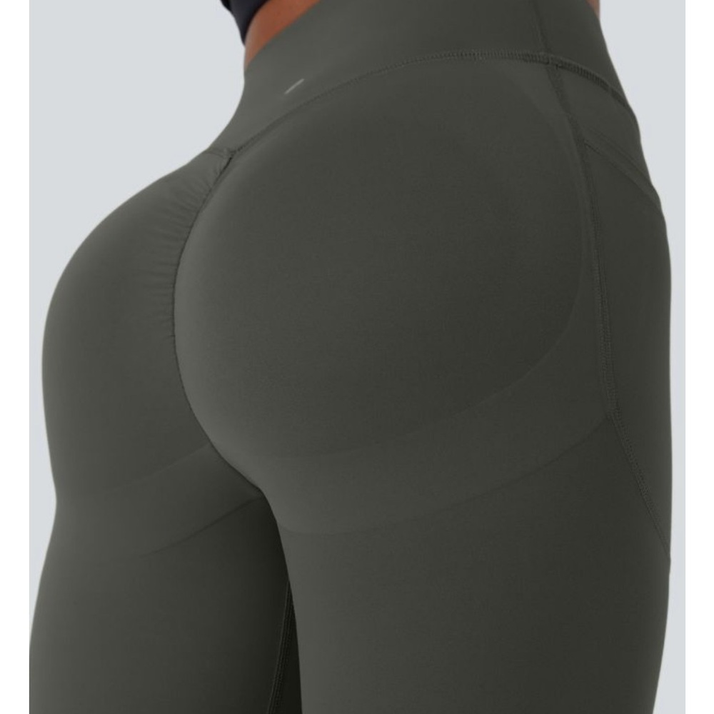 HALARA Deep Olive High-Waist Leggings
